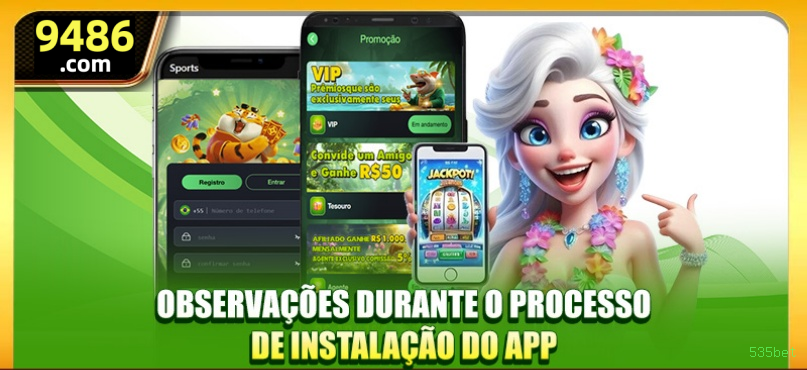 Conta 535bet sincronizada site e app